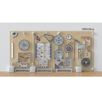 Machine de jeu interactive à balles pour aire de jeux intérieure, mur sensoriel, panneau mural de jeu avec tubes et balles, équipement de musée scientifique pour enfants