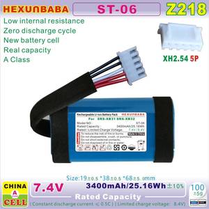 Batterie <span class=keywords><strong>Li</strong></span>-<span class=keywords><strong>Ion</strong></span> 18650-2S ST-06 7.4V 3400mAh pour haut-parleur Bluetooth SRS-XB31 SRS-XB32 SRSXB31 SRSXB32 Z218 - Product Image 3