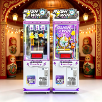 Machine à jeu à monnayeur avec minuterie, modèle Factory Direct Lucky 7 Seconds Challenge, pour jeu de compétence rapide et distribution de figurines, OEM Commercial