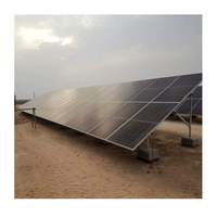 Sistema de Montaje en Suelo para Paneles Solares Fotovoltaicos, Compatible con Múltiples Escenarios Residenciales y Comerciales, Soporte para Sistemas de Racks Solares
