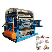 Klein formaat, hoogwaardige automatische machine voor het maken van eiertrays met gerecycled pulp voor gebruik in de eierkartonnenindustrie, milieuvriendelijk
