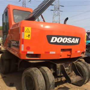 Excavadora Hidráulica de Ruedas Doosan DH150W-7 de Segunda Mano, Potente y Duradera, con Cucharón de 0.75m, Motor de 15 Toneladas - Product Image 3