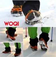 WOQI toutes saisons performance usine directement chaussures griffe anti-dérapant griffes de glace/neige glace griffe pour chaussures protecteur