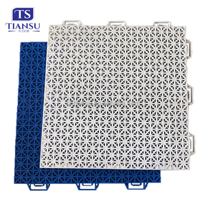 <span class=keywords><strong>Brique</strong></span> de sol extérieure emboîtable et étanche personnalisée pour terrains de badminton, de basketball et de jeux australiens - Product Image 3