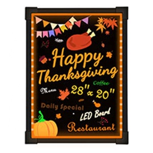 Phát minh mới sản phẩm công nghệ cao Dimmable huỳnh quang đánh dấu bút xóa được <span class=keywords><strong>LED</strong></span> Board <span class=keywords><strong>LED</strong></span> chiếu sáng Đăng Viết Bảng menu Board - Product Image 5