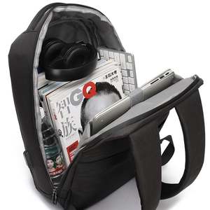 USB <b>Backpack</b> <b>Anti</b> <b>Theft</b> Smart Laptop <b>Backpack</b> Bag17 Large Capacity Multifunction Nylon Pink Soft Fashion Black Waterproof - Product Image 5