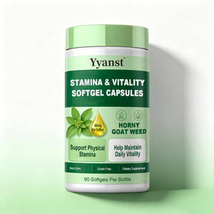 Capsules Molles Stamina & Vitality 800mg 90pcs Supplément Alimentaire Herbal à base de Horny Goat Weed Aide à Maintenir la Vitalité Quotidienne OEM/ODM - Product Image 5