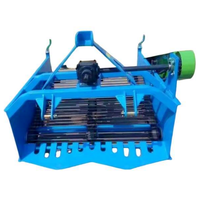 Récolteuse de tubercules souterraine entièrement automatique à vibration de chaîne haute efficacité pour la séparation du sol, pour la récolte de pommes de terre et de patates douces