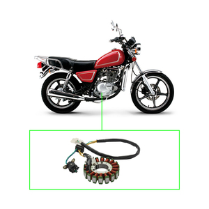 Vente en gros GN125 Pièces pour système d'allumage de <span class=keywords><strong>moto</strong></span> Bobine magnéto 18 pôles 3 trous Fil de bobine de stator magnéto de <span class=keywords><strong>moto</strong></span> - Product Image 2