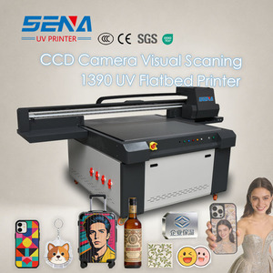 Impresora Plana UV de Inyección de Tinta <span class=keywords><strong>SENA</strong></span> Modelo 1390 DX7 para Uso Industrial, CMYK, para Vidrio, Acrílico, Alfombras, Botellas, PVC, Carteleras, Fundas de Teléfono, Grandes Formatos - Product Image 1