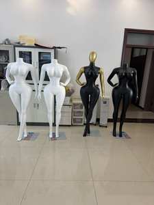 Mannequin sans tête en plastique ABS, taille plus, femme, gros seins, gros fessier, sexy, pose debout, vitrine - Product Image 4