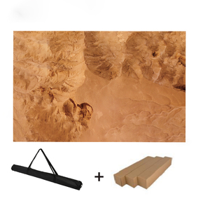 60in X44in Tapis de combat en caoutchouc naturel lavable Gaslands - Product Image 1