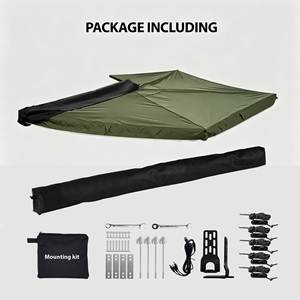 Nueva Carpa de Techo para Auto 4x4 Todoterreno, de Aluminio, Desplegable, 180°, Diseño Innovador - Product Image 2