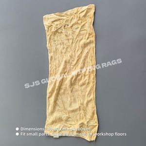 Paños de Limpieza de Algodón Puro de Color Duradero, Mayor Durabilidad para Limpieza en Talleres de Fabricación y Mantenimiento - Product Image 3