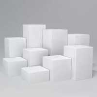 Présentoir vertical pour buffet présentoir de nourriture acrylique pour banquets de mariage ensemble cubique de présentoir acrylique multifonctionnel personnalisé pour restauration