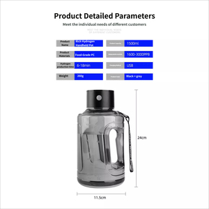 Botella Generadora de Agua Rica en Hidrógeno Portátil Mejorada 2026, Tecnología SPE PEM, Batería para Gimnasio, Fitness y Uso Doméstico - Product Image 5