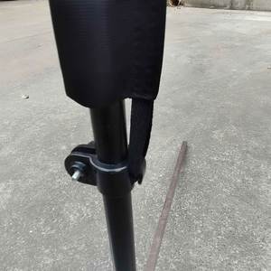 Custom Premium Windless Knife Feather <b>Flag</b> Tear Drop <b>Flags</b> With Pole Base Ground Spike - Product Image 2