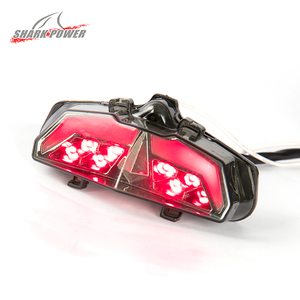 Shark Power Motorrad Elektrische Geändert Rücklicht Motorrad Led Brems Lampe Kennzeichen Licht Für <span class=keywords><strong>M-Slaz</strong></span> - Product Image 4