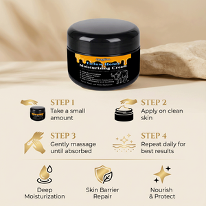 Crème naturelle au suif et à la cire d'abeille pour réparer les rides et l'éclat - Tous types de <span class=keywords><strong>peau</strong></span>, retient l'hydratation, améliore la clarté de la <span class=keywords><strong>peau</strong></span> - Product Image 4