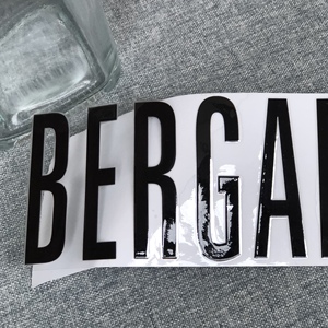 Étiquettes de transfert métalliques personnalisées avec logo, imperméables, forte adhérence, pour boîte cosmétique et autocollant d'étiquette en cristal pour entreprise - Product Image 1