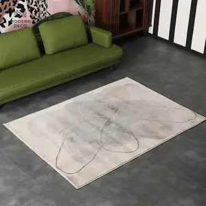 聚酯区域地毯9x12客厅休息室现代可水洗平织8x10定制大号8x15灰色米色棕色