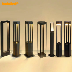 Lampe <span class=keywords><strong>de</strong></span> poteau moderne 12W, IP65, étanche, pour allée, jardin, éclairage extérieur, lampe à LED pour pelouse - Product Image 1