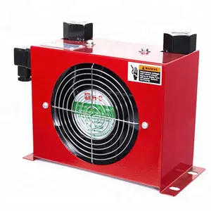 Mini Intercambiador de Calor ventilador industrial enfriadores tubo fin enfriador de aceite AH0607