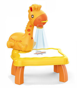 Çocuk çok fonksiyonlu Educationally projektör çizim kurulu masa setleri boyama eğitim masası çocuklar için - Product Image 1