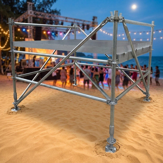 20ft by 40ft Portable Foldable Aluminum Alloy Modular Outdoor Concert Stage