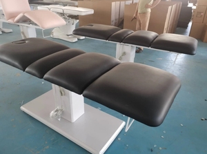 Cama de Spa Eléctrica Moderna de Acero Inoxidable con 3 Motores y Reposacabezas Fijo para Uso en Salón - Product Image 6