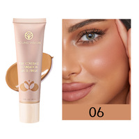 Maquillage à Marque Privée Hydratant Couvrance Totale Imperméable Longue Tenue Changeant de Couleur Fini Mat