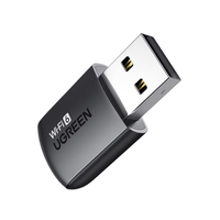 Mini Adaptador WiFi para PC de Escritorio AX900, Adaptador USB WiFi 6 de 5GHz/2.4GHz, Dongle WiFi de Doble Banda con Controlador Integrado para Windows 10/11