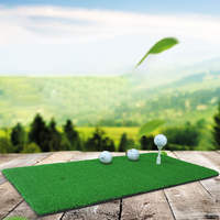 Logo personnalisé Vente en gros Fabricant de caiton de golf Tapis de frappe de golf personnalisé Tapis de practise de golf d'intérieur pour la pratique