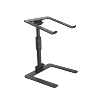 Soporte para Laptop Digital Accuracy Pro Audio DJS007 para DJ, Escritorio para Computadora, Color Negro, Soporte para DJ Ajustable, Mueble de Acero 100