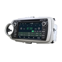 Lecteur DVD de voiture Android 10 7 pouces KD-7093, autoradio, GPS, navigation, radio de voiture, Wifi, Bluetooth, DSP, caisson de basses, multimédia pour Yaris 2012-2013