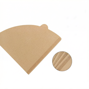 Filtres à café V60 non blanchis, en <span class=keywords><strong>papier</strong></span> brun naturel en forme de cône pour <span class=keywords><strong>cafetière</strong></span> à <span class=keywords><strong>filtre</strong></span>, forme en V - Product Image 5