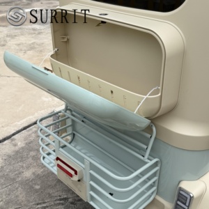 Tricycle électrique rétro pour passagers, tuk-tuk 3 places, véhicule de transport couvert avec auvent - Product Image 3