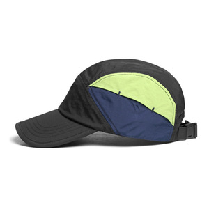 Grosir 100% nilon 5 Panel topi kamp topi jala ringan untuk olahraga Outdoor pantai menggunakan Custom Logo bordir untuk hari hujan - Product Image 4