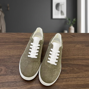 Zapatillas Casuales de Lujo Hechas a Mano para Mujer, Diseño Minimalista de Malla, Tacón Grueso que Aumenta la Altura, Tejido Elástico Suave y Transpirable - Product Image 2