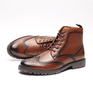 Zapatos de Vestir para Hombre, Estilo Británico Elegante, de Cuero Genuino, Impermeables, Transpirables, para Bodas y Fiestas - Product Image 5