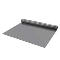 Matériau enroulé imperméable au chlorure de polyvinyi renforcé de polyester (PVC) pour toit de maison
