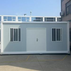 Vorgefertigte Sandwich-Panel-Häuser Modulares Fertighaus Arbeiterunterkunft Wasserdichtes Abnehmbares Containerbüro Modernes Haus - Product Image 2