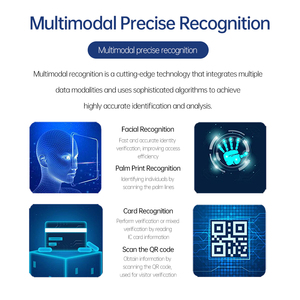 Torniquete de entrada a almacén con sensor de huella dactilar, torniquete automático electrónico de brazo oscilante para barrera interior, torniquete para uso en gimnasios - Product Image 3