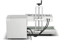 Machine de scellage à haute vitesse pour feuilles d'aluminium / Scelleuse à induction pour bocaux en verre et bouteilles en plastique en acier inoxydable