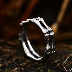 SS8-858R RVS Mode Simpele Ring Sieraden Gepersonaliseerde Glansrijke Heren Dames Gotische Ring - Product Image 3