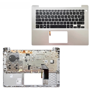 Nouveau repose-poignets de 14 pouces avec clavier rétroéclairé (argent) pour Dell <span class=keywords><strong>Inspiron</strong></span> 14-5000 <span class=keywords><strong>5480</strong></span> 5485 5488 - Product Image 1
