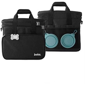 Échantillon gratuit de sac de transport pour animaux de compagnie, approuvé par les compagnies aériennes, sac de transport pour petit chien, pliable, portable, boîte de voyage pour chien - Product Image 1
