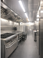 Remorques alimentaires personnalisées entièrement équipées, remorque commerciale pour poulet rôti, restaurant mobile, remorque à kebab à vendre