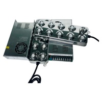 Atomiseur ultrasonique 10 têtes 250W 1,7 MHz 4,5 L pour terrarium de reptiles, humidificateur, garantie 1 an