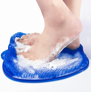 Yozeal Hot Sale Silicone <strong>Foot</strong> Brush Washer Cleaner Massage <strong>for</strong> Dead Skin Remover, Non-Slip <strong>Foot</strong> <strong>Scrubber</strong> <strong>Shower</strong> Bathroom Mat - Product Image 5